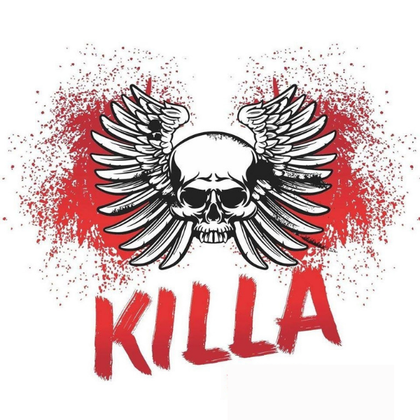Extra strong Killa nicotine pouches logo