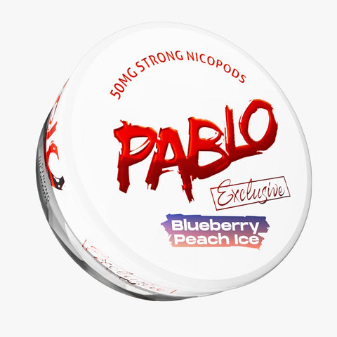Pablo Exclusive Blueberry Peach Ice Nicotine Pouches