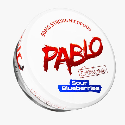 Pablo Exclusive Sour Blueberries Nicotine Pouches