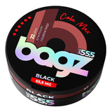 Bagz cola max nicotine pouch packaging on a white background  