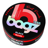 Bagz fruit punch nicotine pouch packaging on a white background 