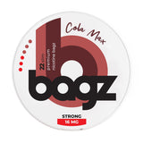 bagz Cola Max nicotine bag packaging on a white background
