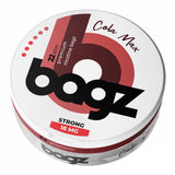 bagz Cola Max nicotine bag packaging on a white background