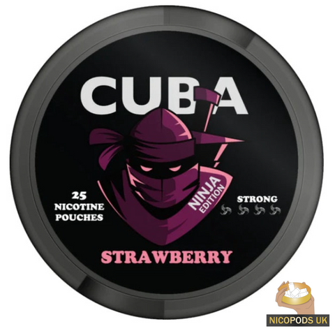 Cuba Ninja Strawberry 30mg