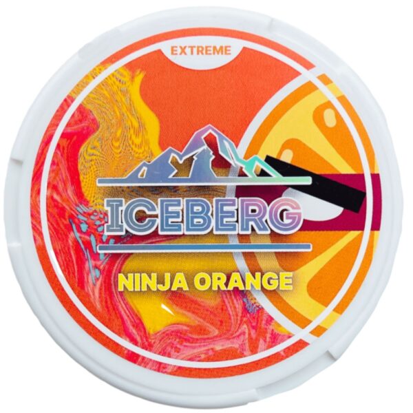 Iceberg Ninja Orange 110mg | Nicopods UK – Nicopods UK Ltd