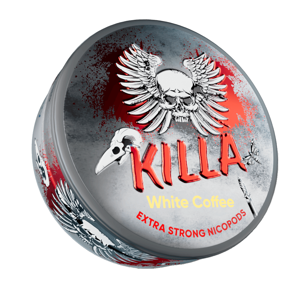 does killa have tobacco Killa White Coffee - Nicotine Strength 16mg