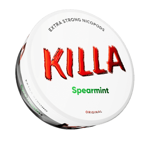 Killa Spearmint | Strong Nicotine Pouches | Nicopods UK – Nicopods