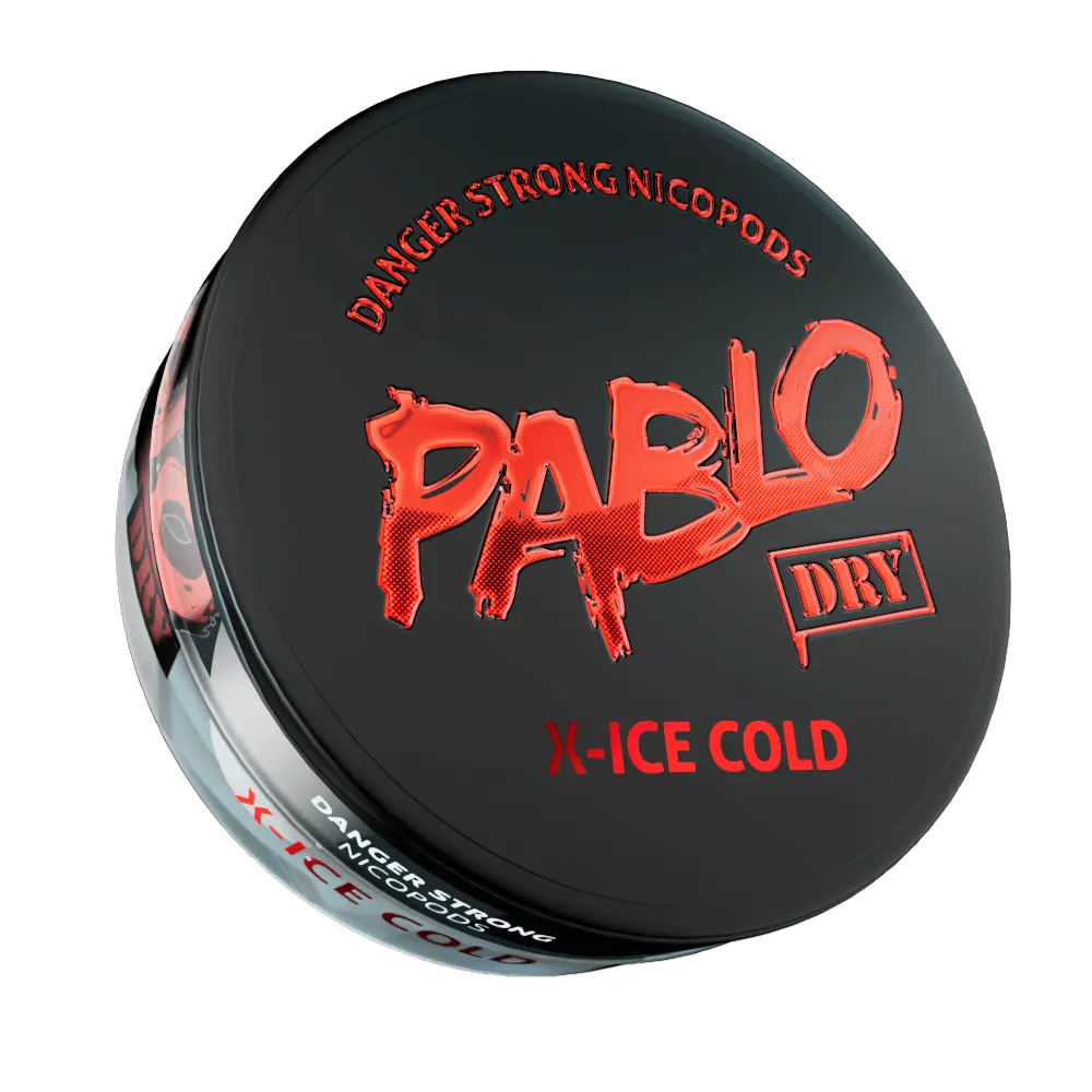 pablo tobacco pouches Pablo Dry X Ice Cold - Nicotine Strength 18mg
