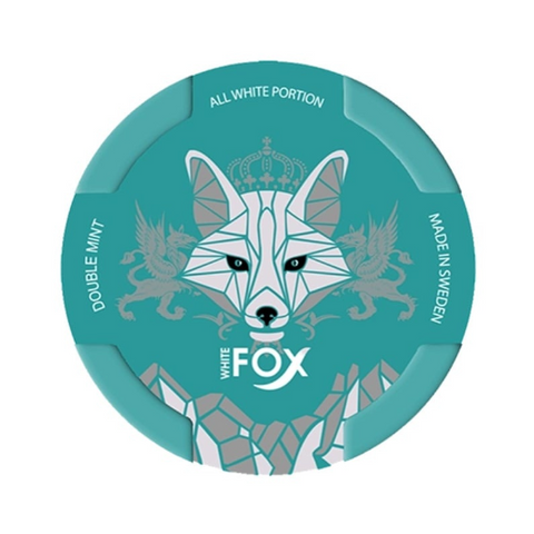 White Fox Double Mint Nicotine Pouches