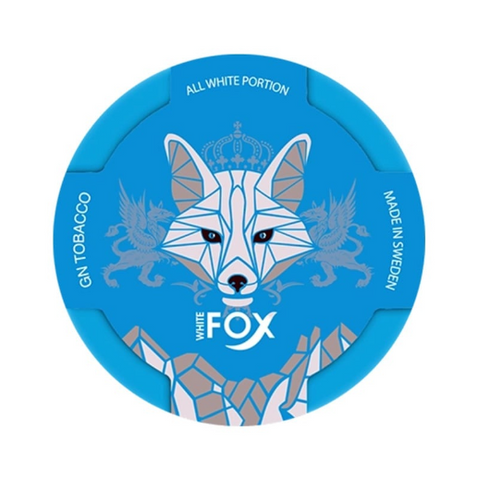 White Fox Mint Slim Nicotine Pouches