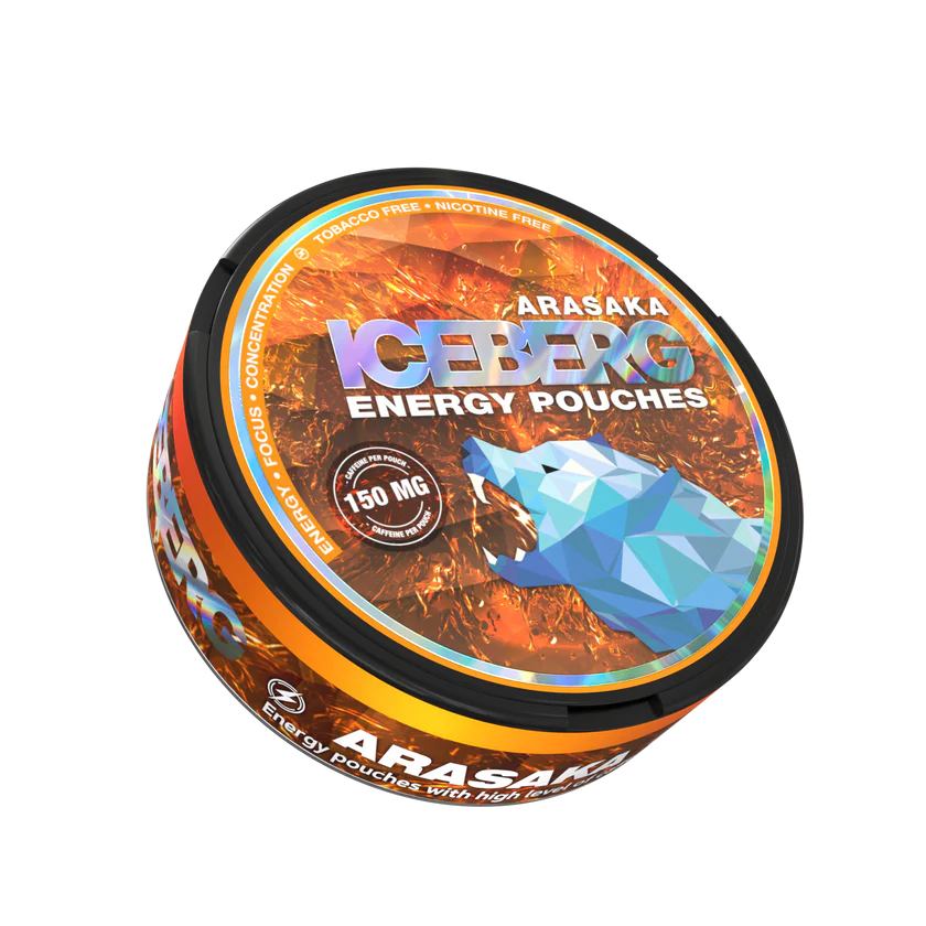 Iceberg Caffeine Energy Arasaka 150MG – Nicopods UK Ltd