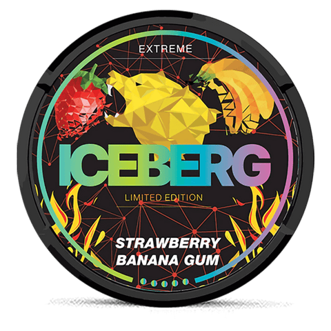 Iceberg Extreme Strawberry Banana Gum