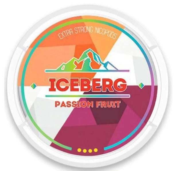 Iceberg Passion Fruit 75mg | Nicopods UK – Nicopods UK Ltd