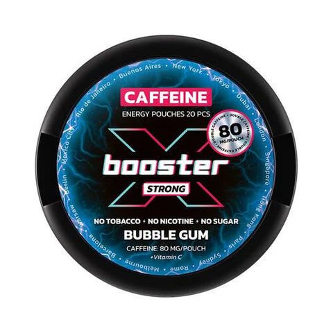 X-Booster Cafffeine Energy Bubble Gum