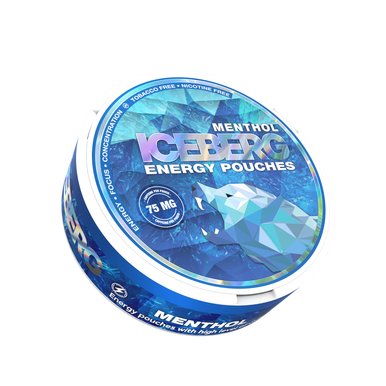 Iceberg Caffeine Energy Menthol 75MG – Nicopods UK Ltd